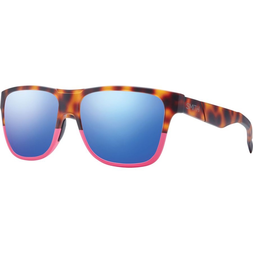 BNWT Smith Lowdown Matte Tortoise Shocking Pink Sunglasses